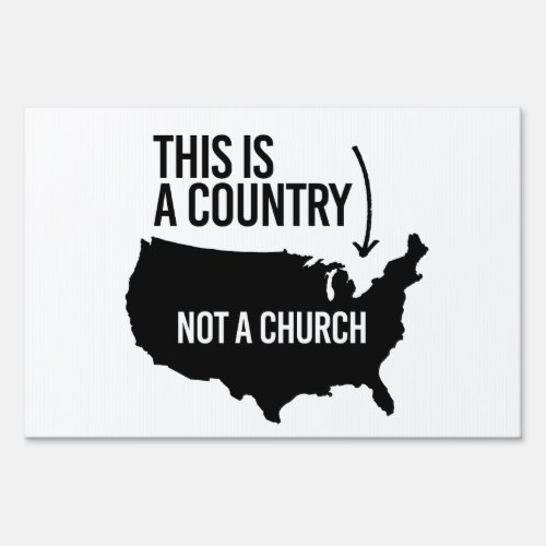 This is a country not a church sign