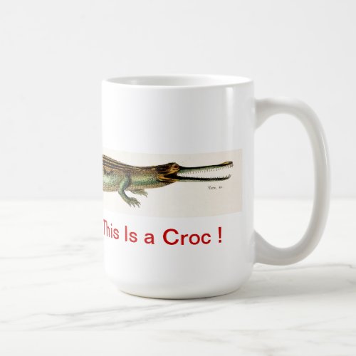 This Is a Croc  _ MUG