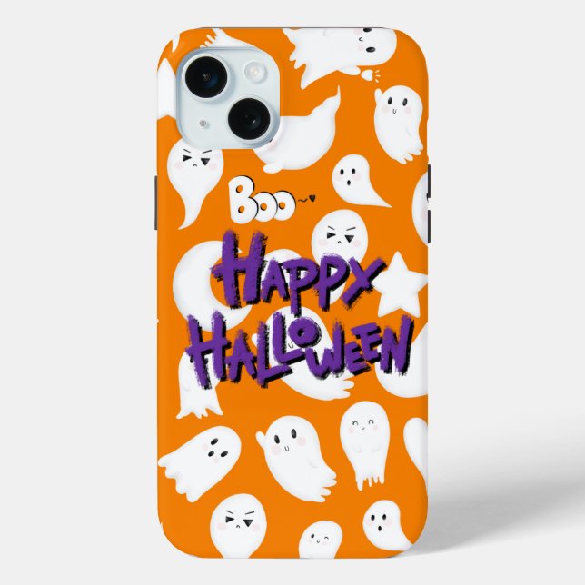 This is a cute case for Halloween. (Back)