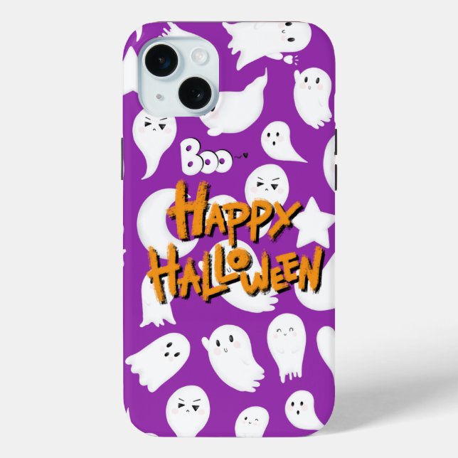 This is a cute case for Halloween. (Back)