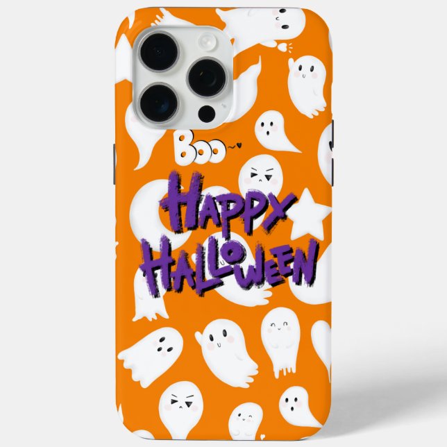 This is a cute case for Halloween. (Back)