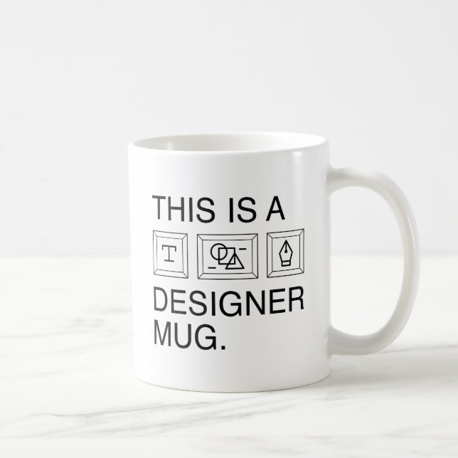 This Is A Designer Mug (Right)