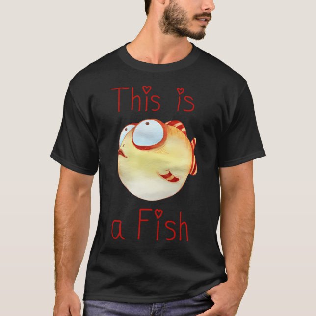 This is a Fish T-Shirt (Front)