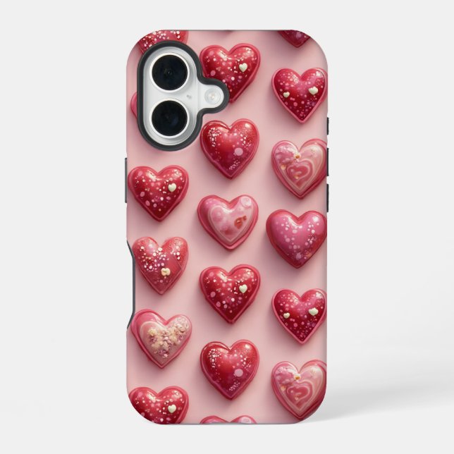 This is a heart candy case. iphone case (Back)