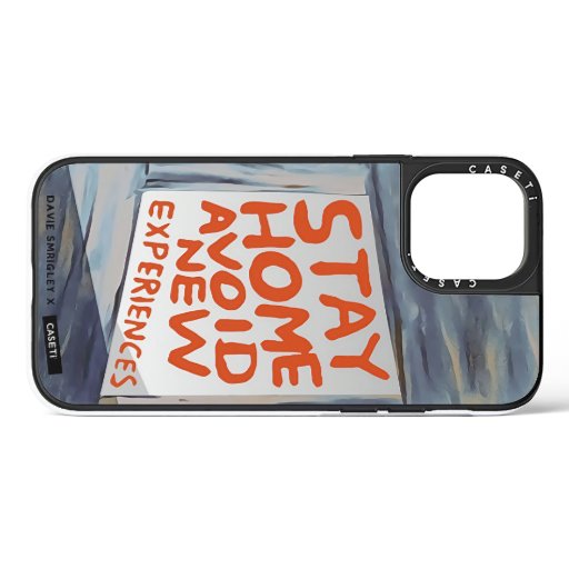 This is a phone case with a simple but meaningful