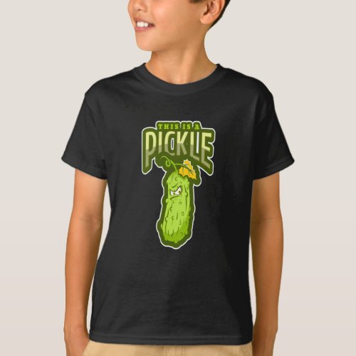 This Is A Pickle _ Funny Food T_Shirt