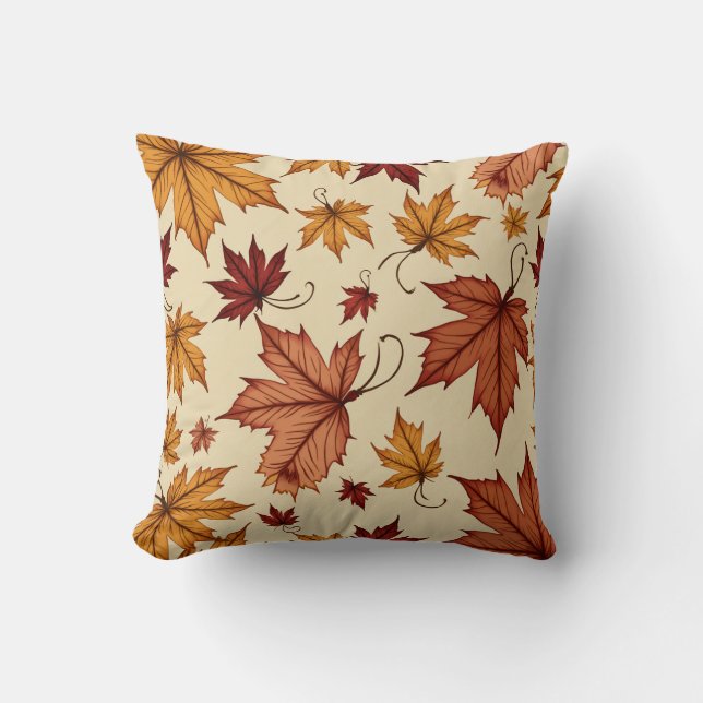 This is a pillow cushion for maple. (Front)