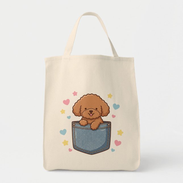 This is a poodle bag that makes going out more (Front)