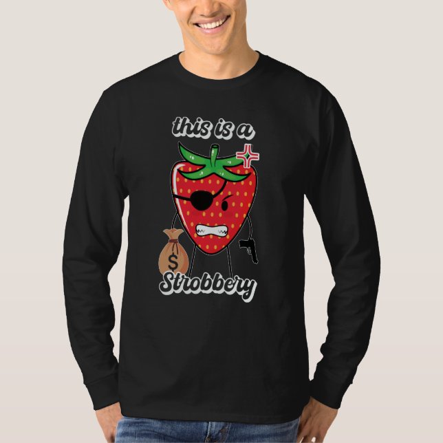 This is a strobbery carnival costume T-Shirt (Front)