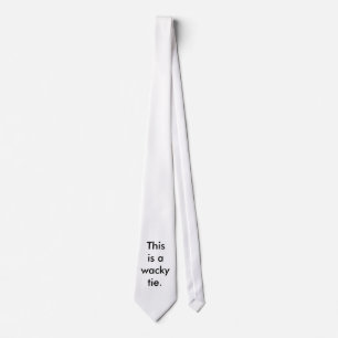 This is a wacky tie. neck tie