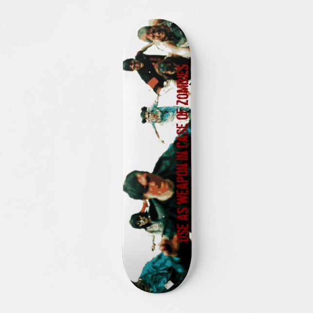 This is a weapon skateboard deck (Front)
