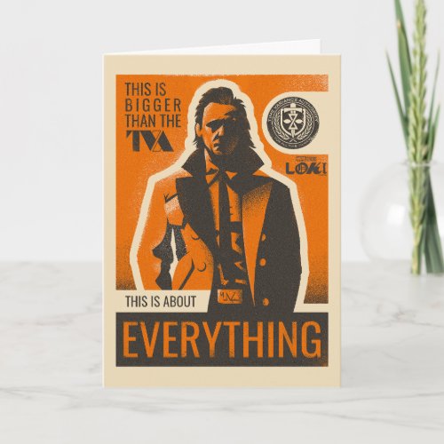 This Is About Everything Loki Quote Graphic Card