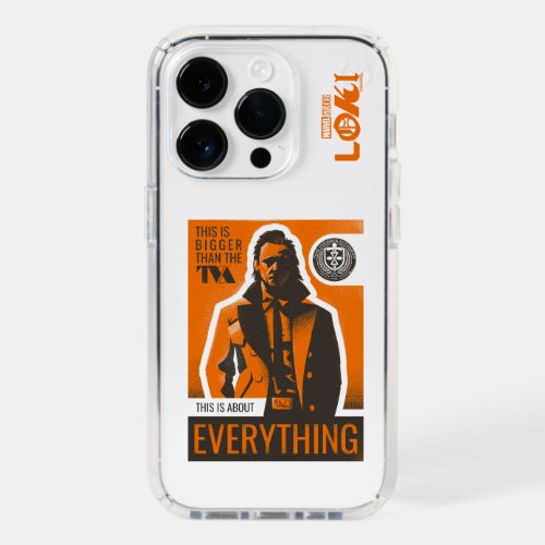 This Is About Everything Loki Quote Graphic Speck iPhone 14 Pro Case
