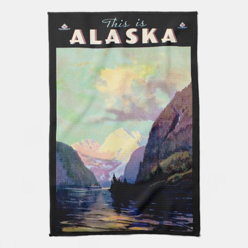 This is Alaska Kitchen Towel
