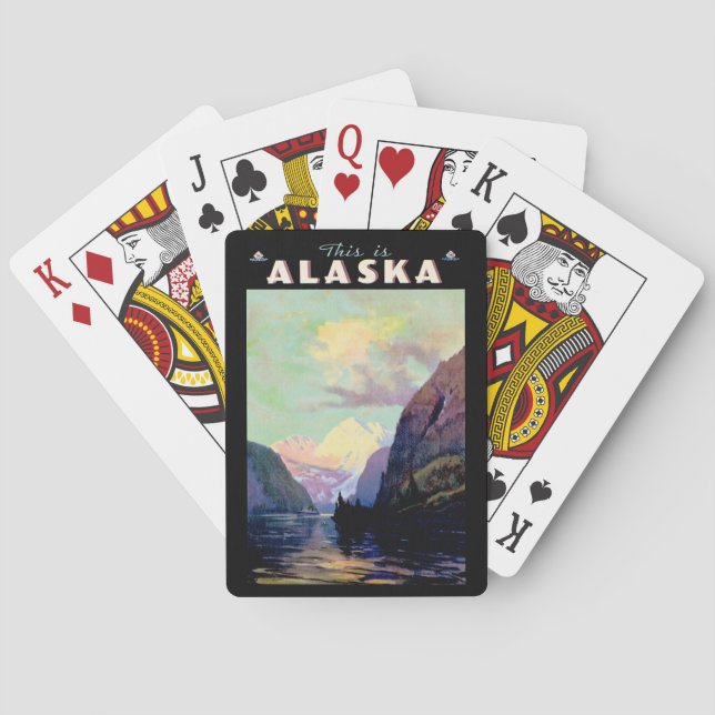 This is Alaska Poker Cards (Back)