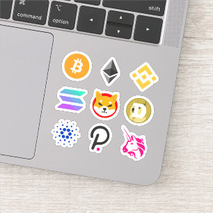 This is all My best crypto coins  Sticker