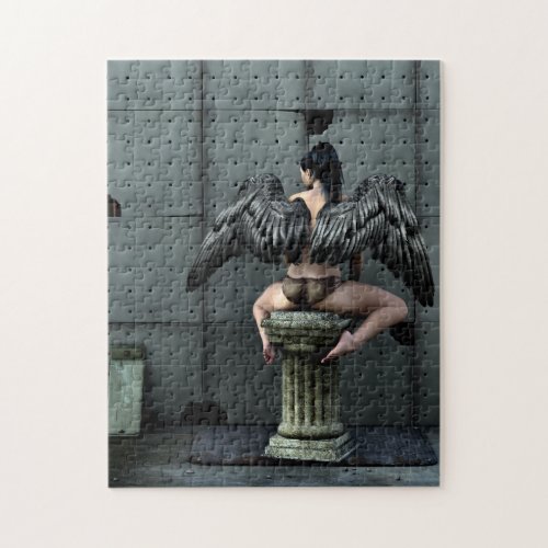 This Is All You Get Gothic Art Puzzle