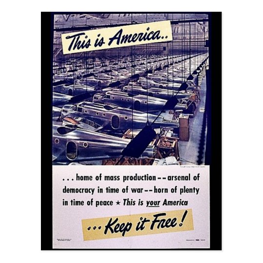 This Is America Keep It Free! Postcard | Zazzle.com