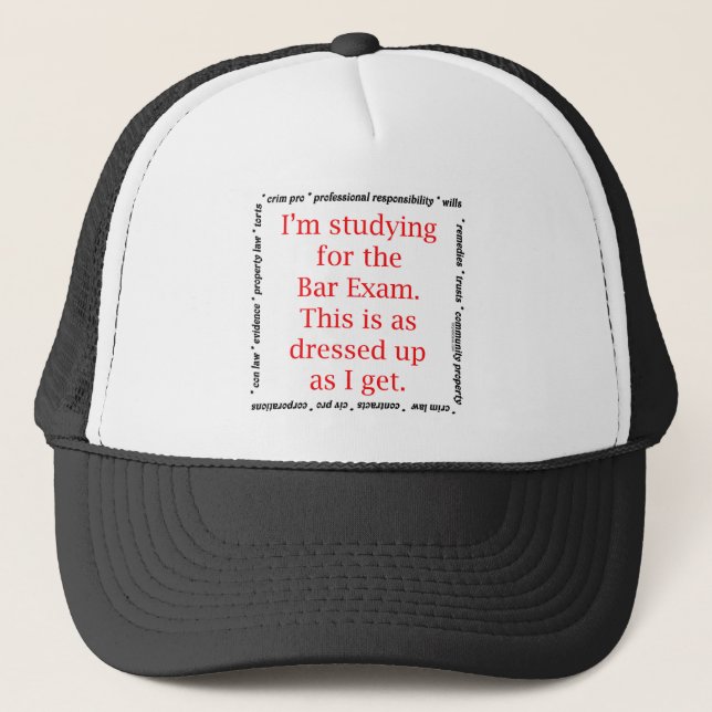 This is as dressed up... trucker hat (Front)