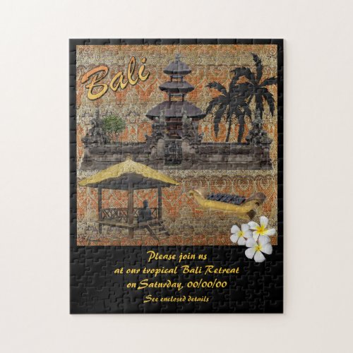 This Is Bali Invitation Jigsaw Puzzle