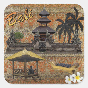 This Is Bali Square Sticker