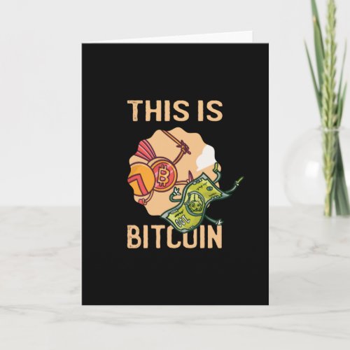 This Is Bitcoin _ Funny Crypto Card