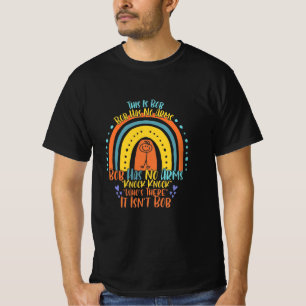 This Is Bob He Has No Arms Funny Knock Knock Jokes T-Shirt