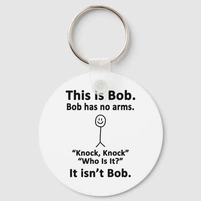 This is Bob Keychain (Front)