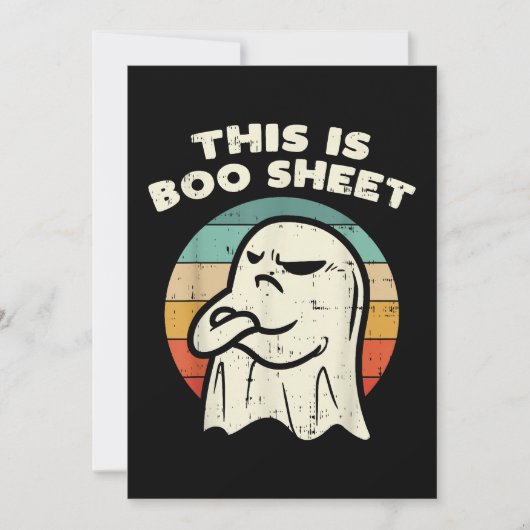 This Is Boo Sheet Ghost  (Front)