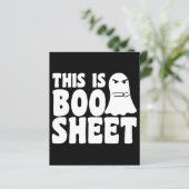 This Is Boo Sheet Ghost Funny Halloween Costume (Standing Front)