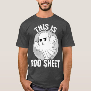 This Is Boo Sheet Ghost Funny Halloween Costume Me T-Shirt