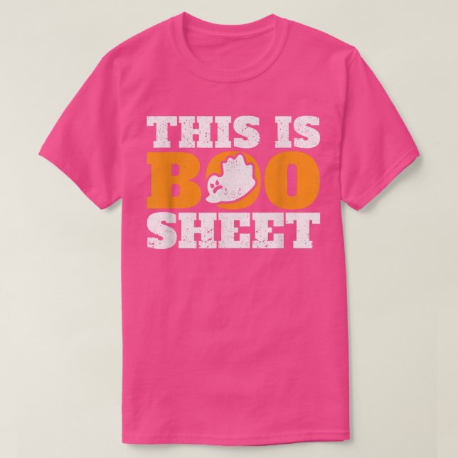 This Is Boo Sheet Ghost Lover Funny Halloween Love T-Shirt (Design Front)