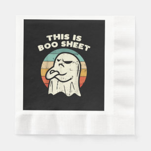 This Is Boo Sheet Ghost Napkins