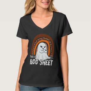 This is boo sheet ghost retro halloween costume me T-Shirt