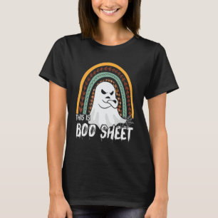This is boo sheet ghost retro halloween costume me T-Shirt