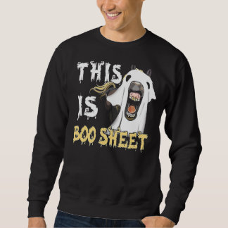 This Is Boo Sheet Horse Sweatshirt