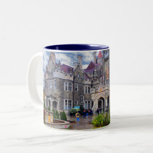 This is Casa Loma, Toronto, Canada Two-Tone Coffee Mug