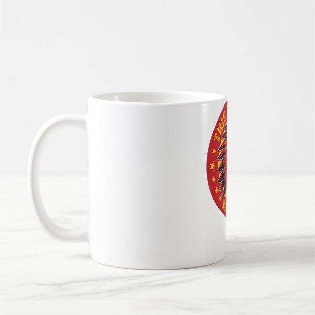 This is Chiefs Kingdom Coffee Mug (Left)