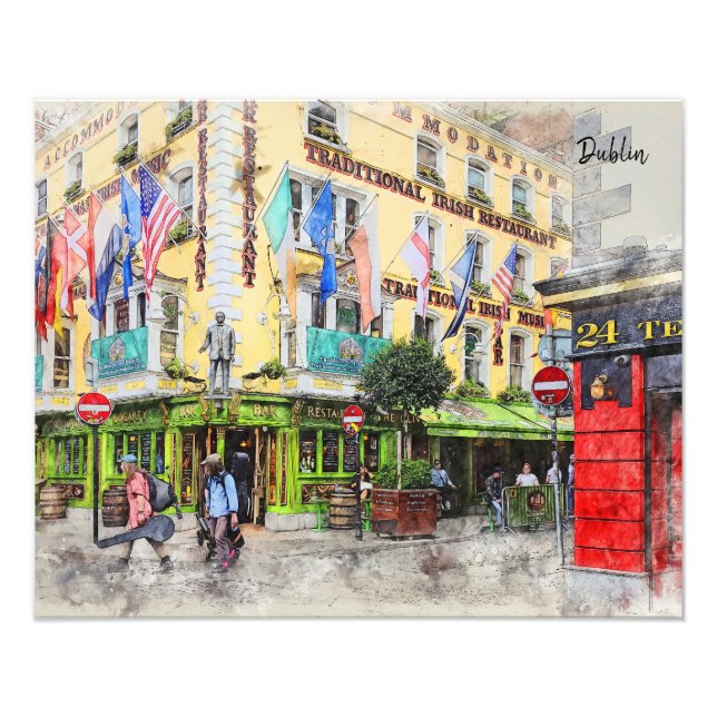 This is Dublin-Ireland Photo Print (Front)