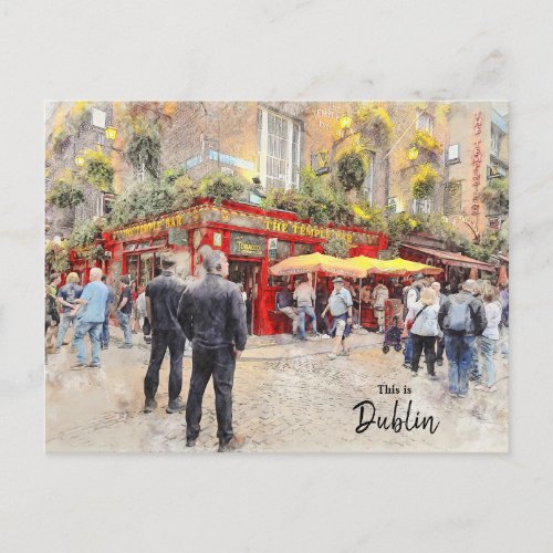 This is Dublin_Ireland Postcard