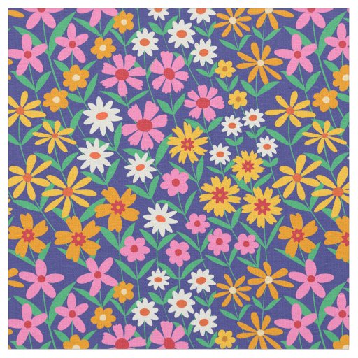 This is elegant retro 70s aesthetic abstract waves fabric