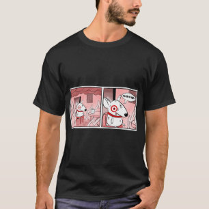 This Is Fine Bullseye Comic Strip T-Shirt