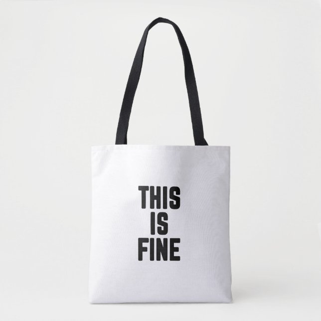 This is fine tote bag (Front)