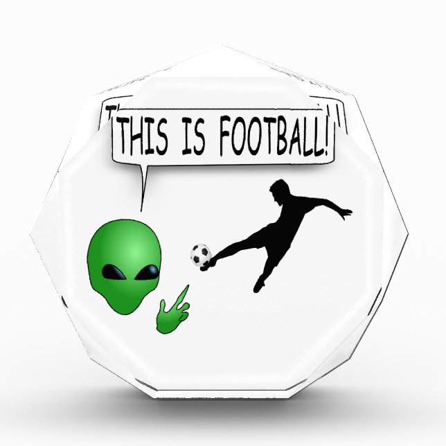 This Is Football Acrylic Award (Front)