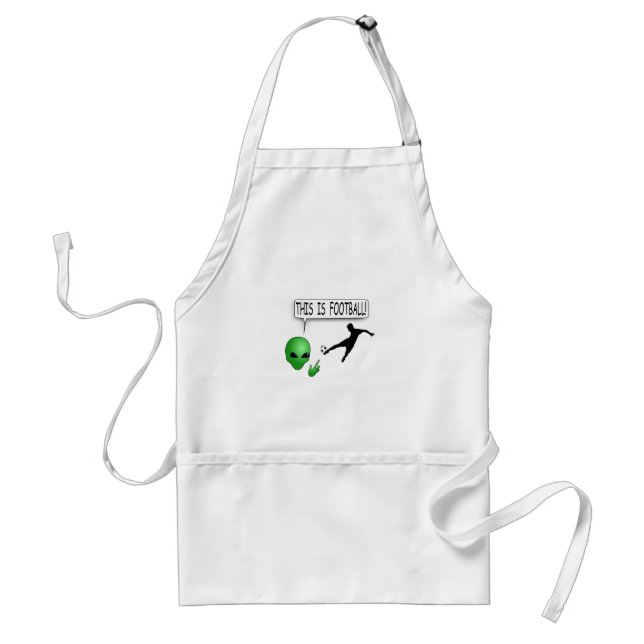 This Is Football Adult Apron (Front)