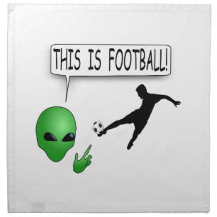 This Is Football Cloth Napkin