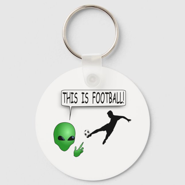 This Is Football Keychain (Front)
