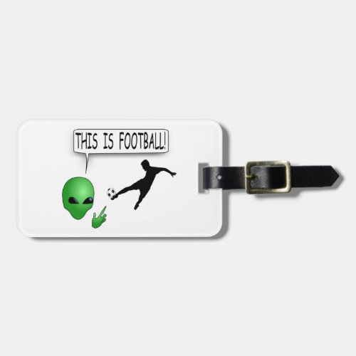 This Is Football Luggage Tag