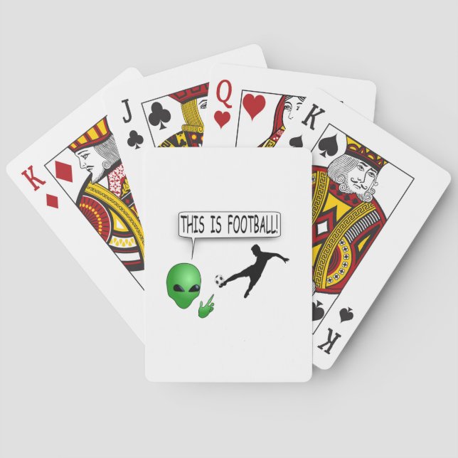This Is Football Poker Cards (Back)