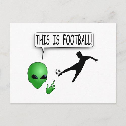 This Is Football Postcard